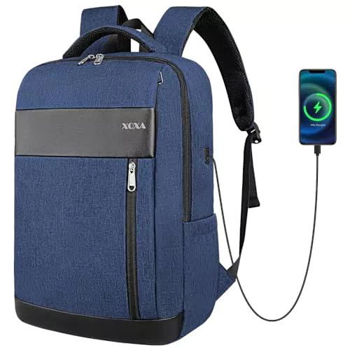 Zaino PC Portatili Antifurto Impermeabile con Porta USB da 15.6 Pollici - Ideale per Lavoro, Scuola e Viaggio