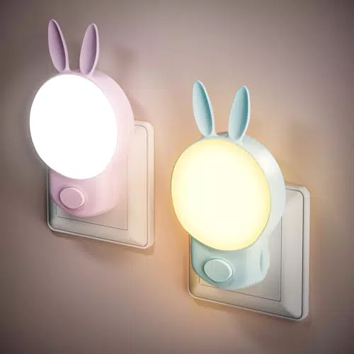 YAMYONE Luci Notturne con Controllo a Pulsanti per Cameretta e Corridoio