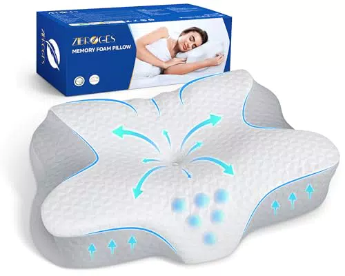 Cuscino in Memory Foam Zibroges per il Sonno Confortevole