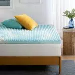 Zinus Cool Swirl - Topper per Materasso in Schiuma di Memoria Rinfrescante