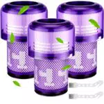 Filtro HEPA Lavabile per Aspirapolvere Dyson V11 - Ricambio 3PCS con Spazzola Pulizia