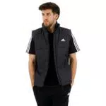 Adidas Gilet Imbottito 3-Stripes Uomo