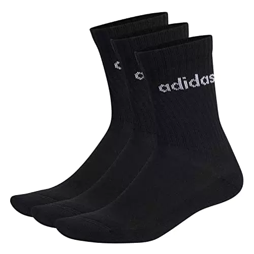 Adidas Calze Medie Crew Cushioned - Confezione da 3