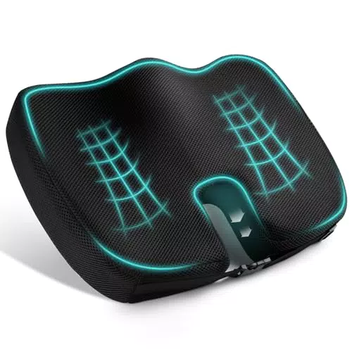 Cuscino del Sedile in Memory Foam Ainiv per Auto e Ufficio: Comfort e Benessere