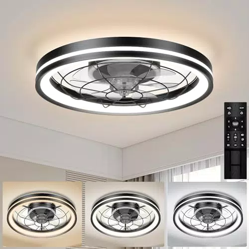Ventilatore da Soffitto Airwit con Luce e Telecomando - Moderno e Silenzioso