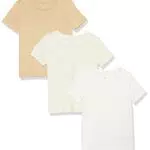 Maglietta Comoda a Maniche Corte in Cotone Biologico per Bambine e Ragazze - Amazon Aware