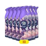 Ambi Pur Deodorante Ambiente Spray Fiori Esotici 185ml - Propellente Naturale - Combatte Gli Odori - Confezione da 8
