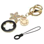 Portachiavi Cinquefoil a Forma di Trifoglio | Accessori Borsa Chiave