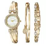 Anne Klein Set di Orologi e Bracciali con Braccialetto con Cristalli