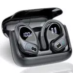 Cuffie Bluetooth Sport Aptkdoe HiFi Stereo con Microfono HD e Display LED
