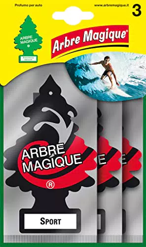 Arbre Magique Profumatore Auto Fragranza Sport Intensa Made in Italy
