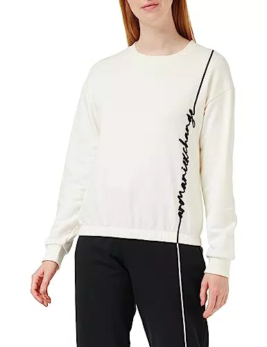 Felpa Armani Exchange con Logo Signature in French Terry