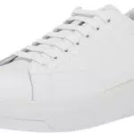 Armani Exchange Scarpe da Ginnastica Uomo con Logo Ricamato - Bianco