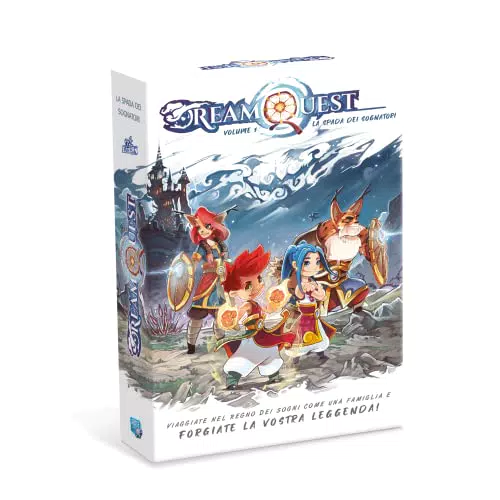 Asmodee DreamQuest: Gioco da Tavolo di Eroi e Avventure, Edizione Italiana