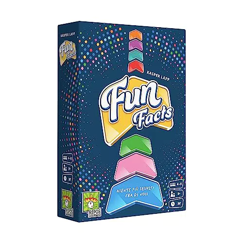 Asmodee Fun Facts - Gioco da Tavolo per 4-8 Giocatori, Edizione in Italiano