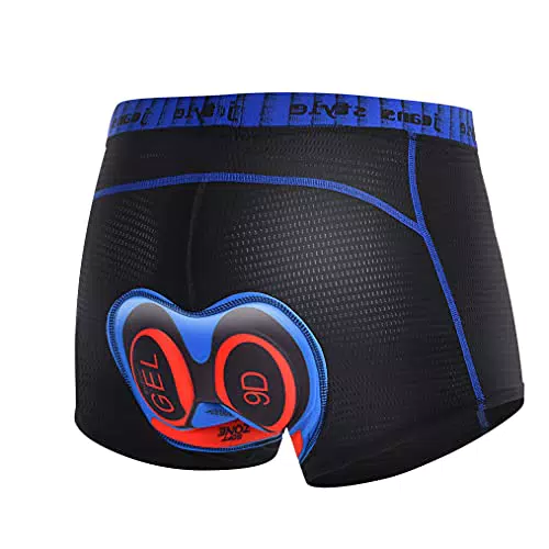 Atsui Pantaloncini Ciclismo Uomo con Imbottitura Gel Silicone
