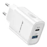 Caricatore Rapido Avoalre 20W iPhone con 2 Porte USB C e USB A - Certificato MFi - PD 3.0 - Compatibile con iPhone 12 11 Pro Max XS X SE 2020 8 Plus