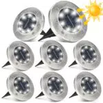Lampade Solari da Giardino Esterno BIAOQINBO LED per Vialetto e Paesaggio