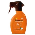 Bilboa Trigger Solare Coconut Glow SPF 30 - Crema Solare Spray con Olio di Cocco e Vitamina E