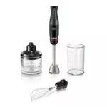 Frullatore a Immersione Bosch ErgoMaster Serie 4 MSM4B621 con Motore da 1000 Watt e Regolazione Dinamica della Velocità