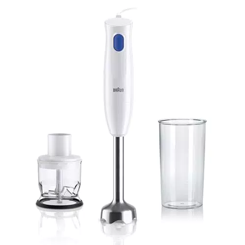 Braun MultiQuick 1 MQ10 Frullatore ad Immersione Leggero con Tecnologia EasyTwist