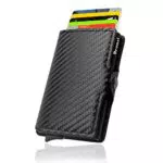 Bronzi Portafoglio Uomo Slim con Protezione RFID - Box Regalo
