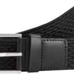 Cintura Uomo Calvin Klein Casual Intrecciata Nera