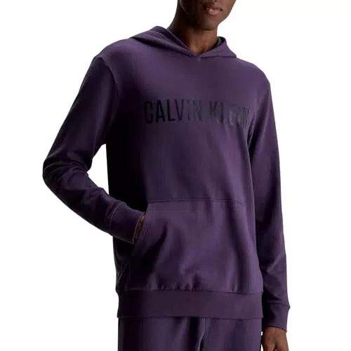 Calvin Klein Felpa Uomo con Cappuccio a Maniche Lunghe