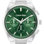 Calvin Klein Orologio Analogico Multifunzione Uomo Collezione Distinguish con Cinturino Acciaio Inossidabile