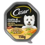Cesar Ricette di Campagna Cibo per Cane con Pollo e Verdure