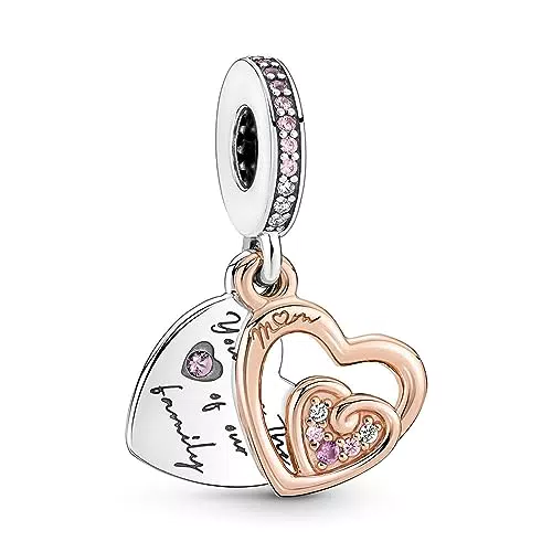 Pandora Ciondolo doppio Cuori