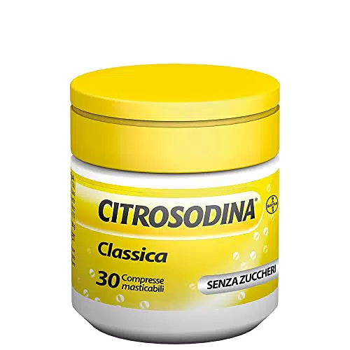 Citrosodina Masticabile Effervescente Digestivo al Limone