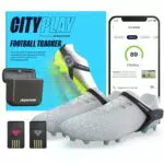 CITYPLAY Sensore di Calcio Intelligente per Migliorare le Performance: Monitora Oltre 25 Metriche Tecniche e Fisiche