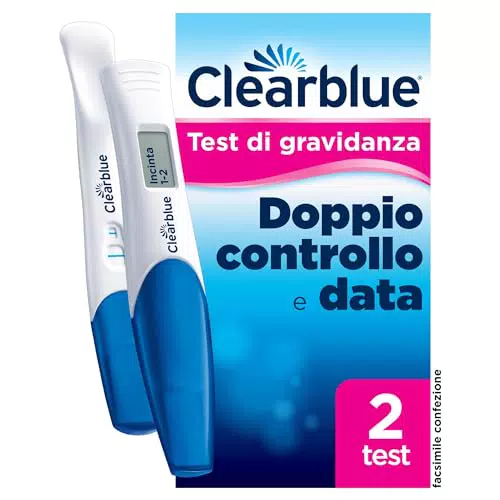 Clearblue Test di Gravidanza Rilevazione Precoce Confezione Combinata - Digitale e Visuale