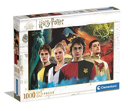 Clementoni Puzzle Harry Potter Fantasy - Puzzle 1000 Pezzi