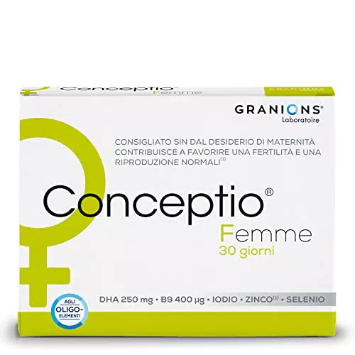 Integratore Conceptio Donna: Favorisce la Fertilità Femminile con Vitamine e Oligoelementi