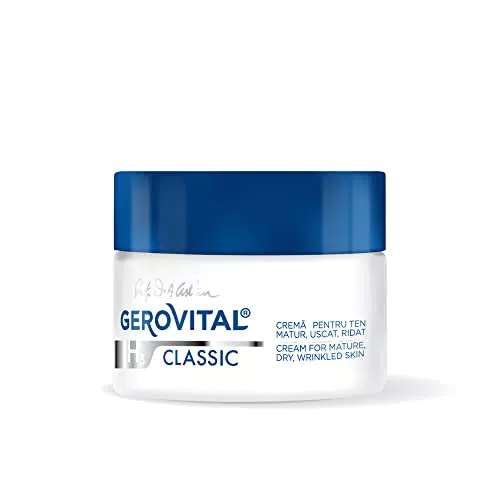 Gerovital H3 Classic Crema Antirughe Viso con Acido Ialuronico e Vitamina E