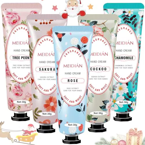 Set Regalo Creme per Mani e Piedi - Idratante Profumato per Giorno e Notte
