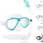 Cressi Maschera Subacquea Perla per Snorkeling, Apnea e Immersioni