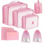 Organizzatori da Viaggio per Valigie Leggere - Set di Cubi di Imballaggio e Borse Organizer