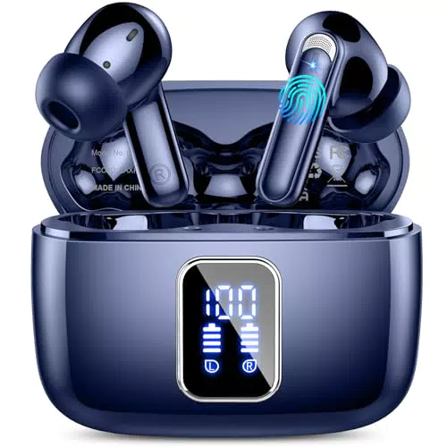 Cuffie Bluetooth con 4 Microfoni HD e Cancellazione Rumore