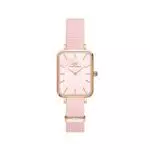 Daniel Wellington Quadro Orologio in Acciaio Inossidabile Placcato Oro Rosa