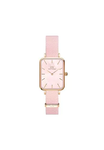Daniel Wellington Quadro Orologio in Acciaio Inossidabile Placcato Oro Rosa