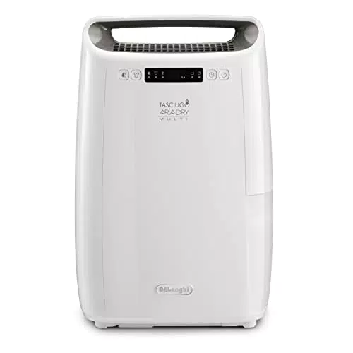 De'Longhi Tasciugo AriaDry DEX212SF: Deumidificatore Portatile con Filtrazione 3 Azioni