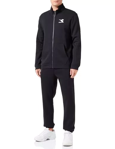 Diadora Tracksuit Uomo in Felpa Nero