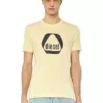 T-shirt Diesel T-Diegor-G10 Uomo - Giallo