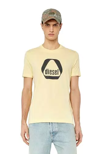 T-shirt Diesel T-Diegor-G10 Uomo - Giallo