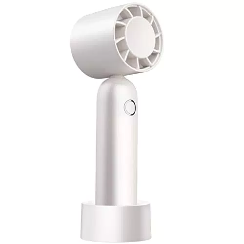 Mini Ventilatore Portatile Ricaricabile USB 5000mAh con 3 Velocità - Ideale per Casa, Ufficio e Viaggi
