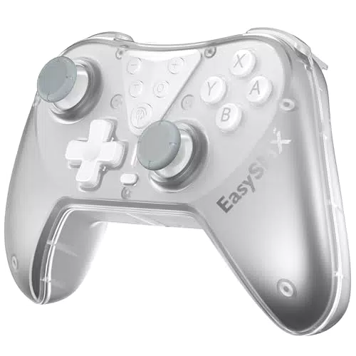 EasySMX Controller Switch Wireless con Joystick Hall per Switch/Switch Lite - OLED Bianco