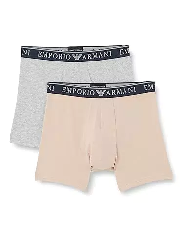 Emporio Armani Boxer da Uomo Mid Waist Endurance - Confezione da 2